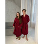 Bathrobe SoundSleep Glory kimono terry Unisex S-M bordo (94336108)