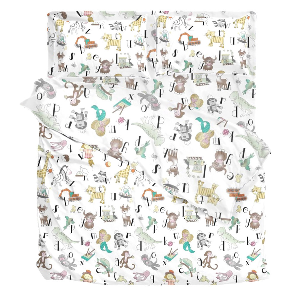 Bedding set SoundSleep Animals calico teenage 145x210 cm (2800004995139)