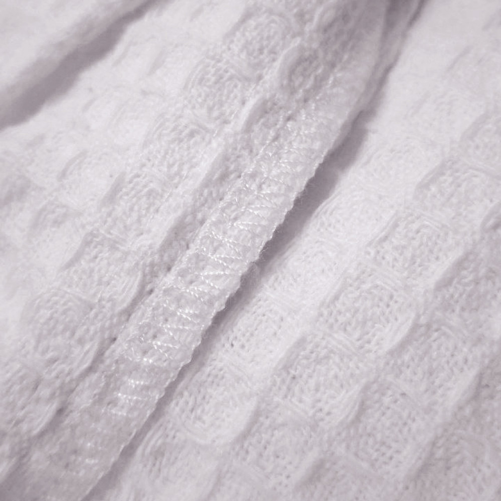 Bathrobe SoundSleep Wariet Waffle Kimono White long L (2800004851244)