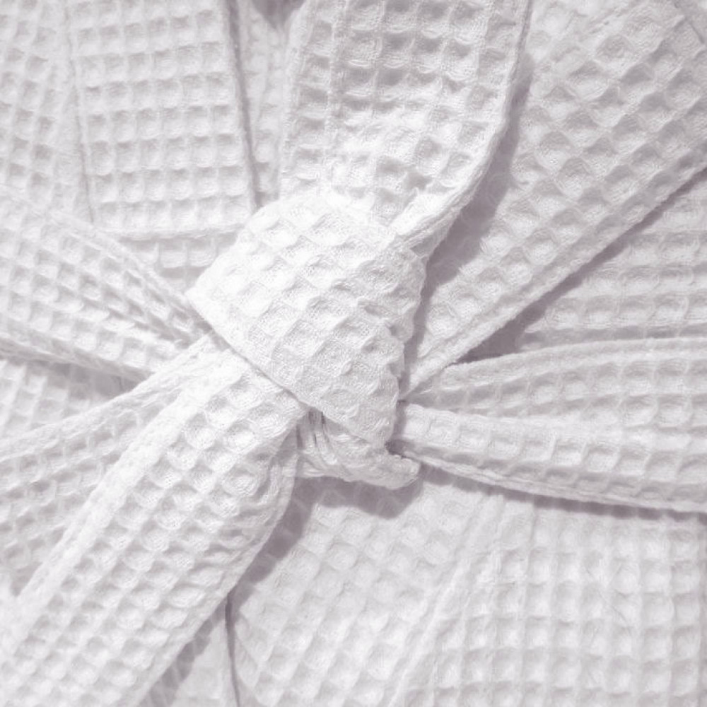 Bathrobe SoundSleep Wariet Waffle Kimono White long L (2800004851244)