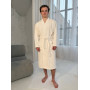 Халат SoundSleep Kimono Levita махровый унисекс XL 400г белый (2800004645454)