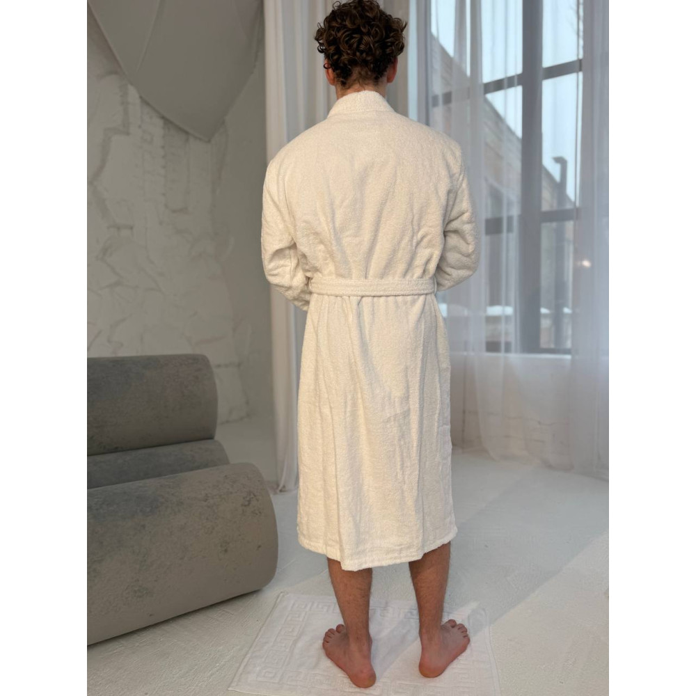 Халат SoundSleep Kimono Levita махровый унисекс XL 400г белый (2800004645454)