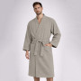 SoundSleep Long Kimono Waffle Robe Unisex Beige L/XL (2800005061413)