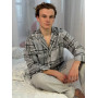 Мужская пижама фланелевая SoundSleep Flanel Cоzy Grey фланель клетка серая XL (2800005002034)