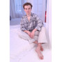 Мужская пижама фланелевая SoundSleep Flanel Cоzy Grey фланель клетка серая XL (2800005002034)