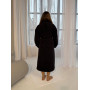 Bathrobe SoundSleep Kimono Terry S/M Black (2800005040456)