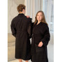 Bathrobe SoundSleep Kimono Terry S/M Black (2800005040456)