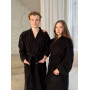 Bathrobe SoundSleep Kimono Terry S/M Black (2800005040456)