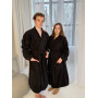 Bathrobe SoundSleep Kimono Terry S/M Black (2800005040456)