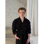 Bathrobe SoundSleep Kimono Terry S/M Black (2800005040456)