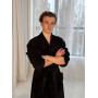 Bathrobe SoundSleep Kimono Terry L/XL Black (2800005040463)