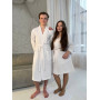 Bathrobe SoundSleep Wariet Waffle Kimono White long L (2800004851244)