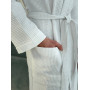 Bathrobe SoundSleep Wariet Waffle Kimono White long L (2800004851244)