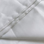 Bed linen set SoundSleep Lelitt White satin family 160x220cm (2800005059380)