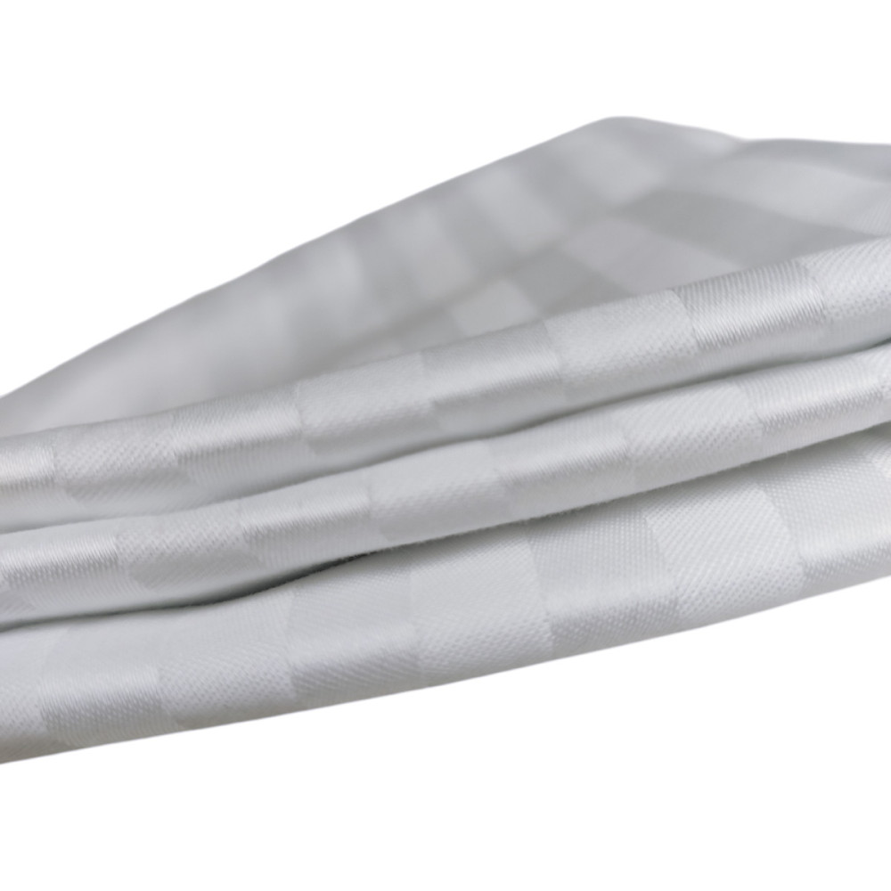 Pillowcase Stripe Sence SoundSleep satin stripe white 40x60 cm (2800005053630)
