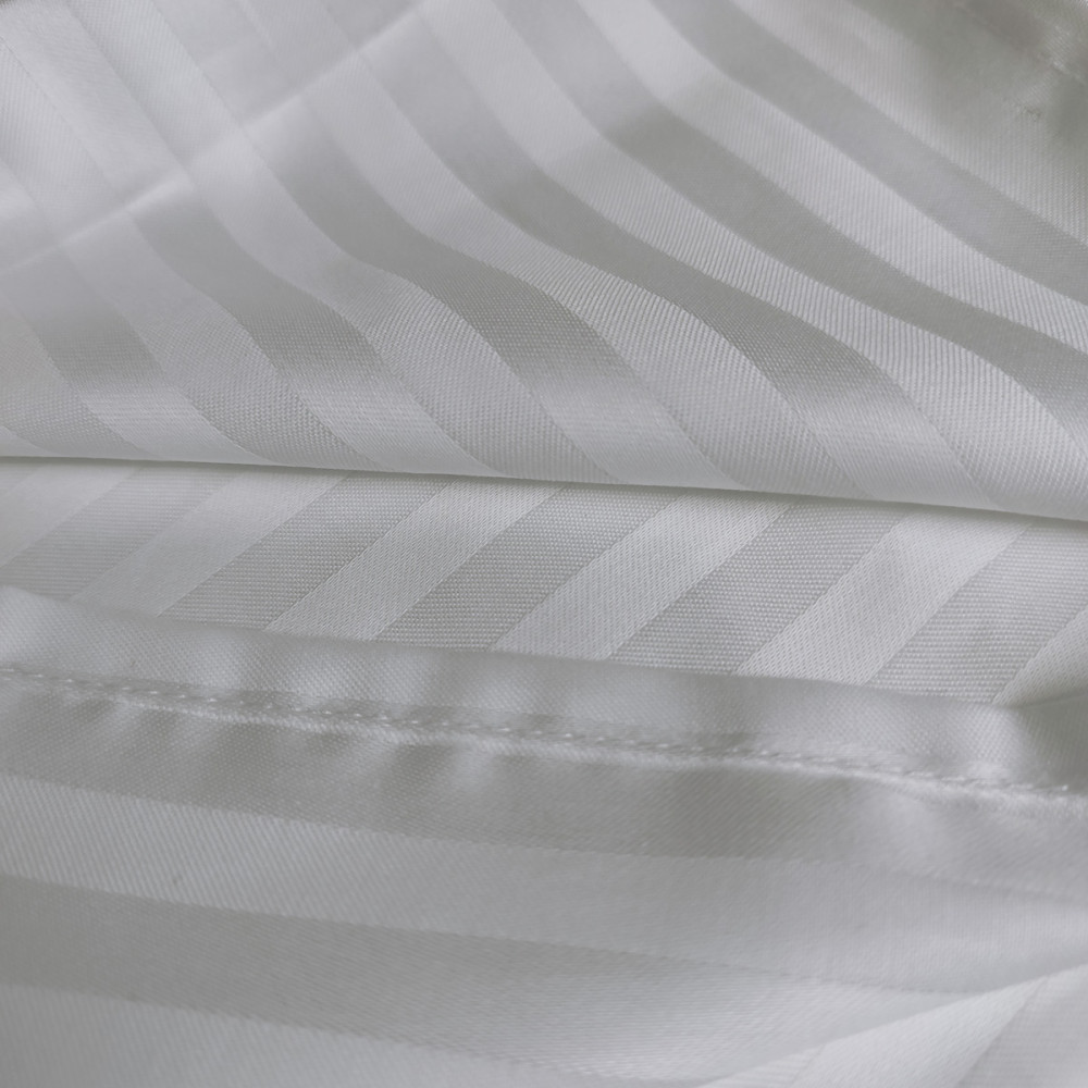 Pillowcase Stripe Sence SoundSleep satin stripe white 40x60 cm (2800005053630)