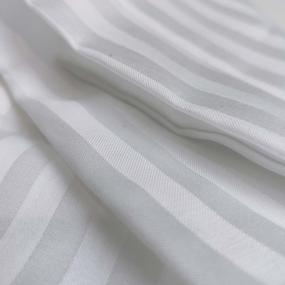 Pillowcase Stripe Sence SoundSleep satin stripe white 40x60 cm (2800005053630)