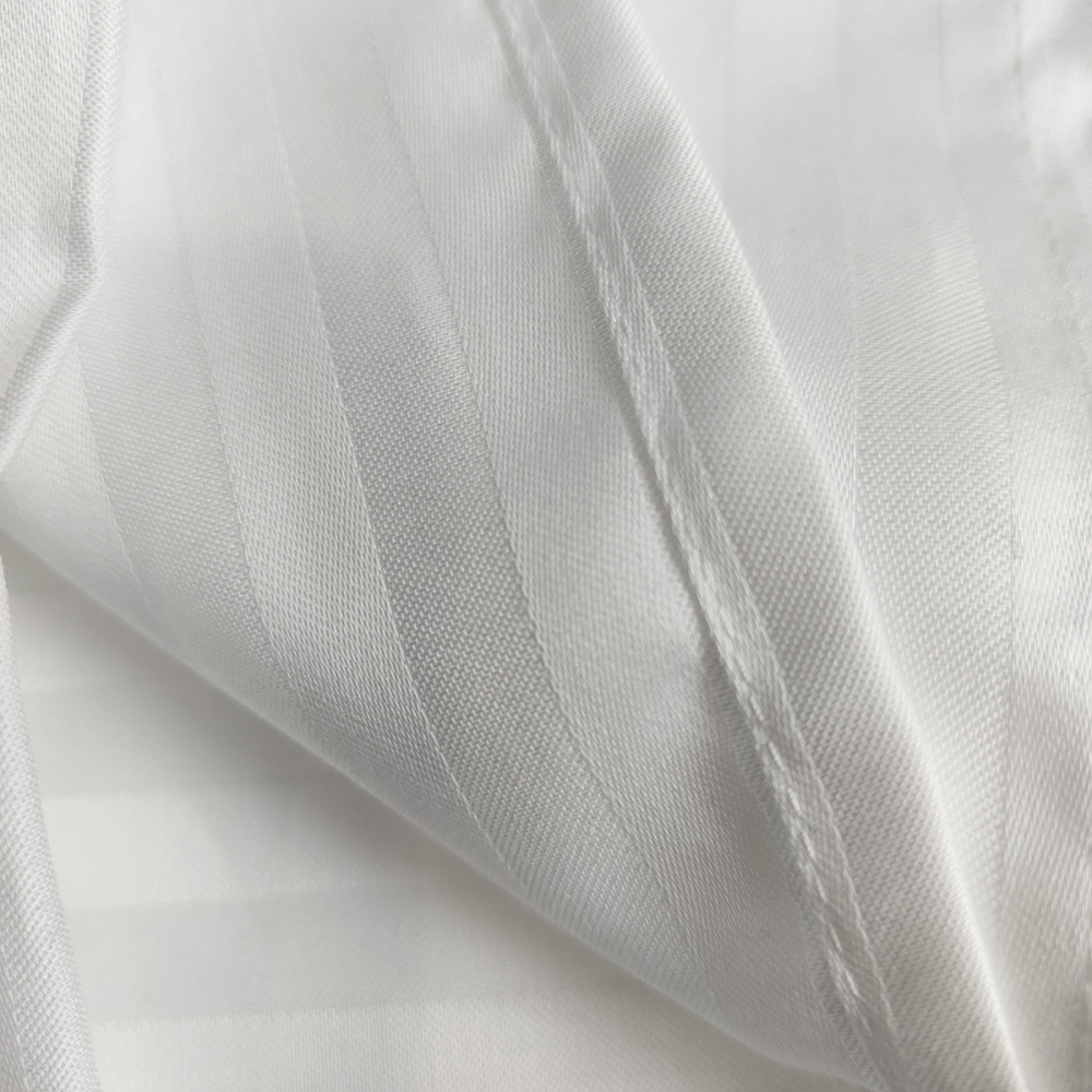 Pillowcase Stripe Sence SoundSleep satin stripe white 40x60 cm (2800005053630)