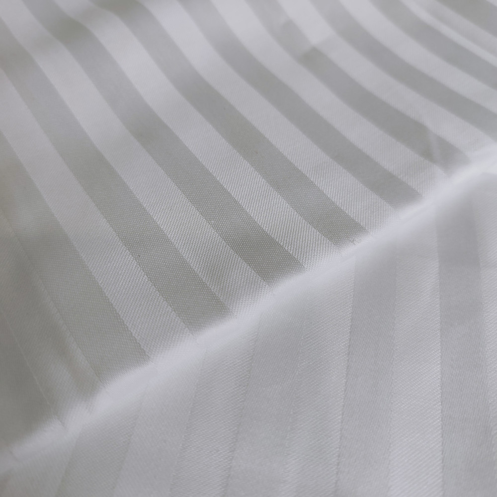 Pillowcase Stripe Sence SoundSleep satin stripe white 40x60 cm (2800005053630)