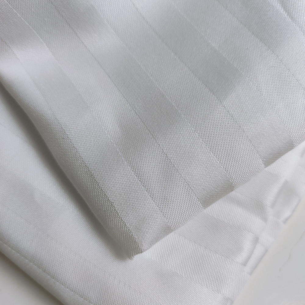 Pillowcase Stripe Sence SoundSleep satin stripe white 40x60 cm (2800005053630)