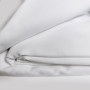 SoundSleep Siega satin sheet 200x220 cm white (94297263)