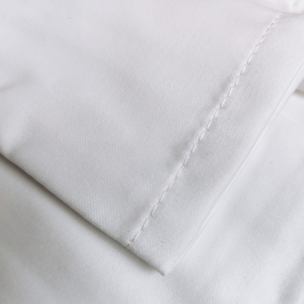 SoundSleep Siega satin sheet 200x220 cm white (94297263)