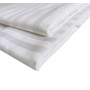 Простирадло SoundSleep Stripe сатин-страйп 220х240 см білий (93951487)