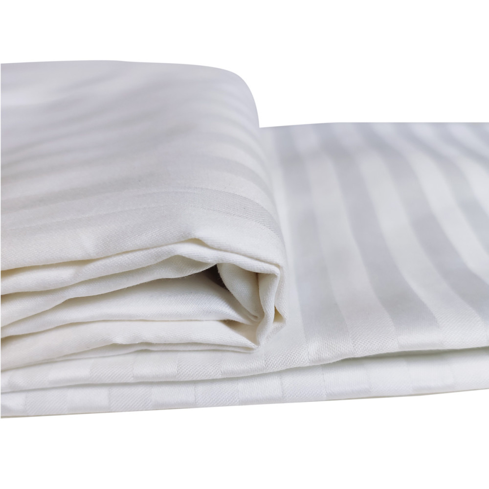 Duvet cover SoundSleep Hotel Satin Stripe 145x210 cm White (92891029)