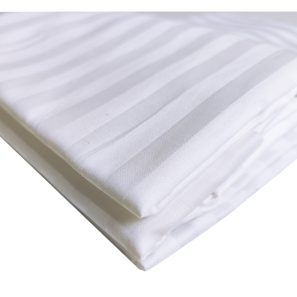 Duvet cover SoundSleep Hotel Satin Stripe 145x210 cm White (92891029)