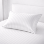Pillowcase SoundSleep Stripe satin 50x70 cm white (93838849)