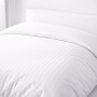 Duvet cover SoundSleep Hotel Satin Stripe 145x210 cm White (92891029)