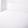 Простирадло SoundSleep Stripe сатин-страйп 220х240 см білий (93951487)