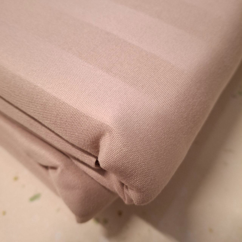 Bed Linen Set Emily Fiber Beige Stripe Microfiber double euro 200x220 cm (2800005054231)