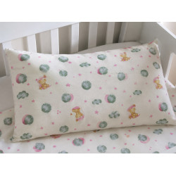 Pillowcase SoundSleep Bears Balloons Flannel 50x70 cm White Printed (2800005154092)