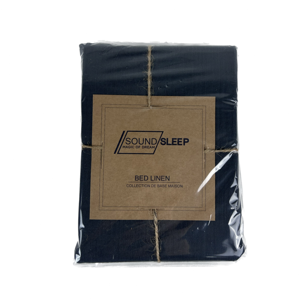 Наволочка SoundSleep Muslin Graphite 40х60 см графіт (2800005154122)