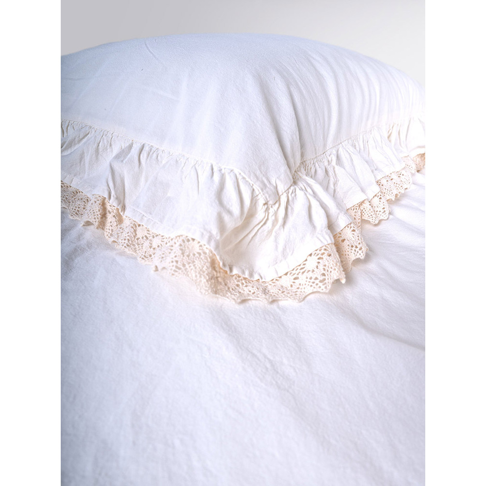 SoundSleep Stonewashed Bedding Set Dora snow white Euro 200×220 cm (2800005241372)