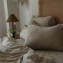 Комплект постельного белья SoundSleep Stonewashed Montana Jakard oxford tan Евро 200×220 см (2800005241327)