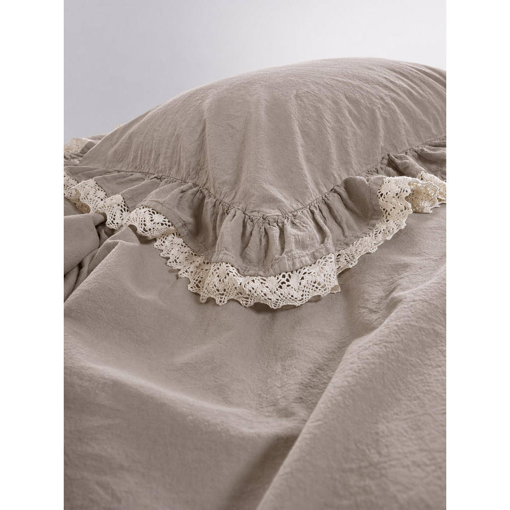 SoundSleep Stonewashed Bedding Set Dora opal grey Euro 200×220 cm (2800005241389)