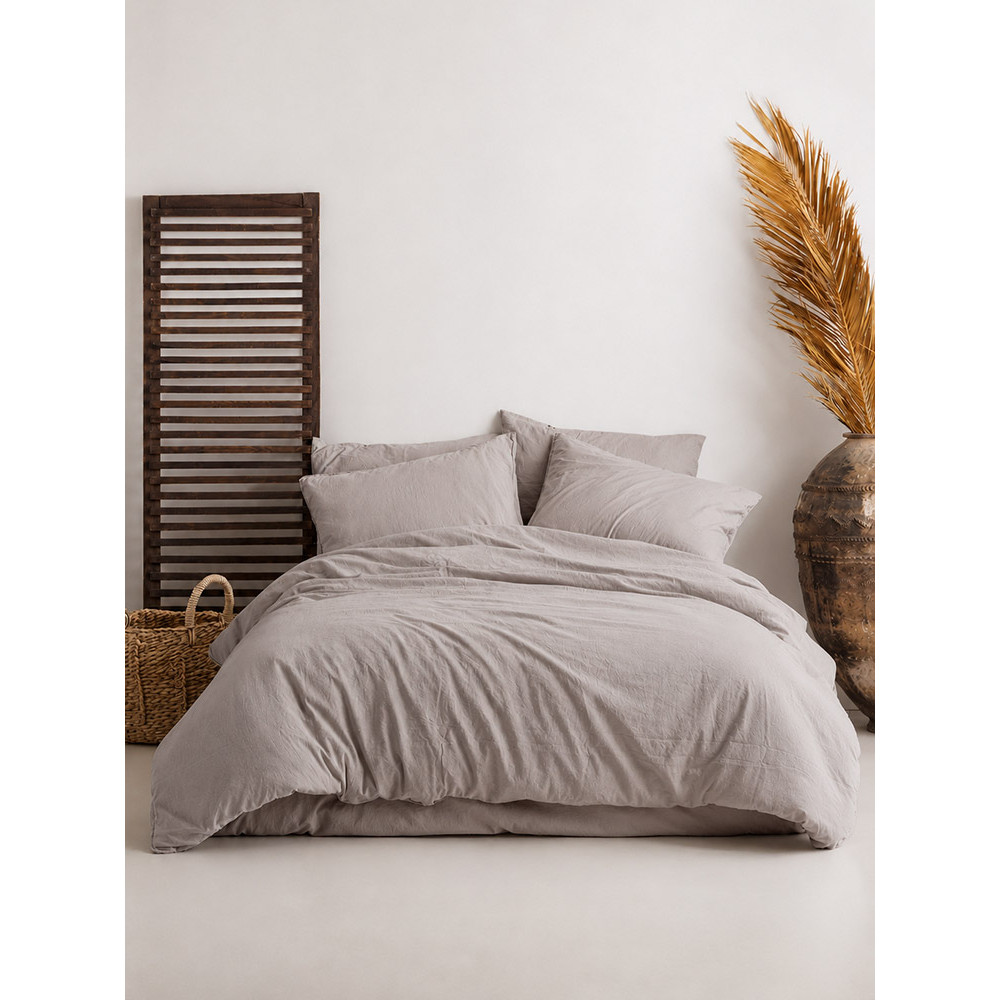 SoundSleep Stonewashed Ephesus opal grey Euro-Size Bedding Set 200×220 cm (2800005241426)