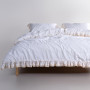 SoundSleep Stonewashed Bedding Set Dora snow white Euro 200×220 cm (2800005241372)