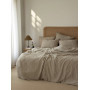 Комплект постельного белья SoundSleep Stonewashed Montana Jakard oxford tan Евро 200×220 см (2800005241327)