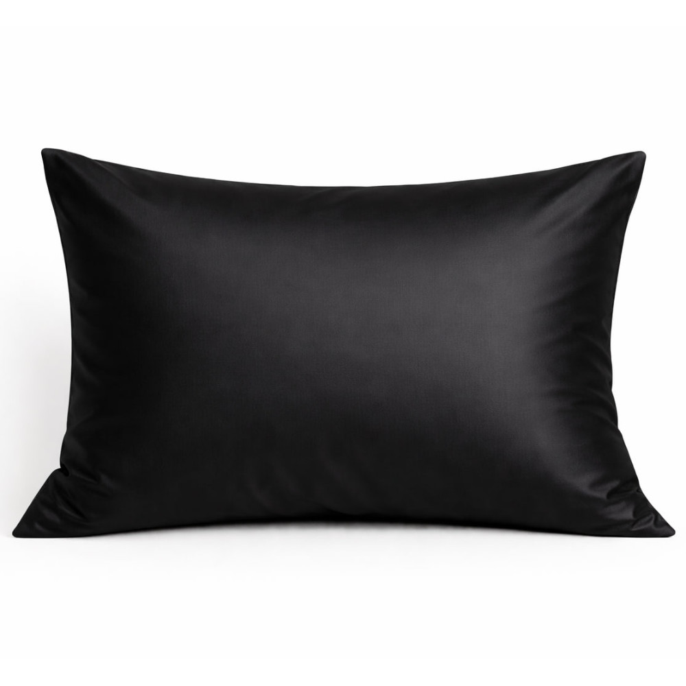 Наволочка SoundSleep Silken сатин 70х70 см чорний (2800004522052)
