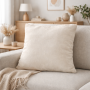 Pillow Emily Manner Beige decorative velsoft 45x45 cm (2800005112191)