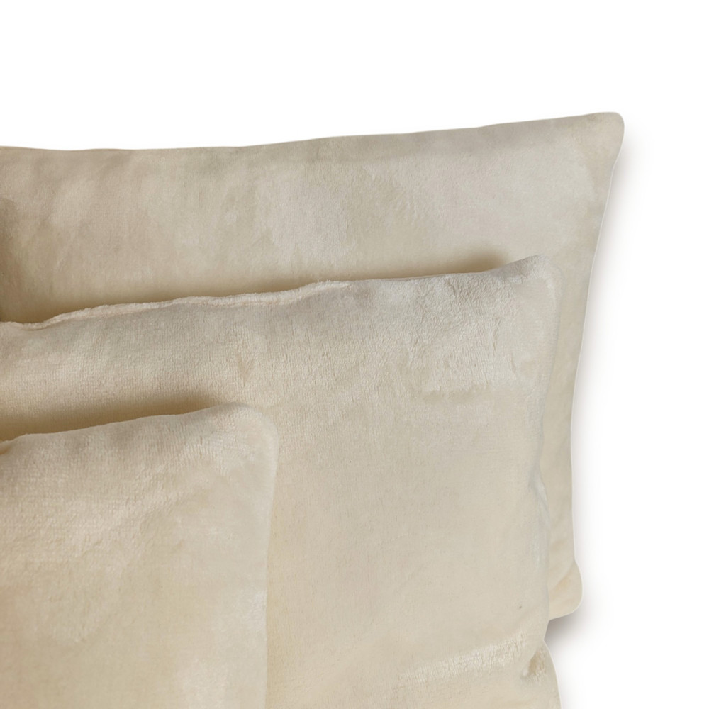 Pillow Emily Manner Beige decorative velsoft 45x45 cm (2800005112191)