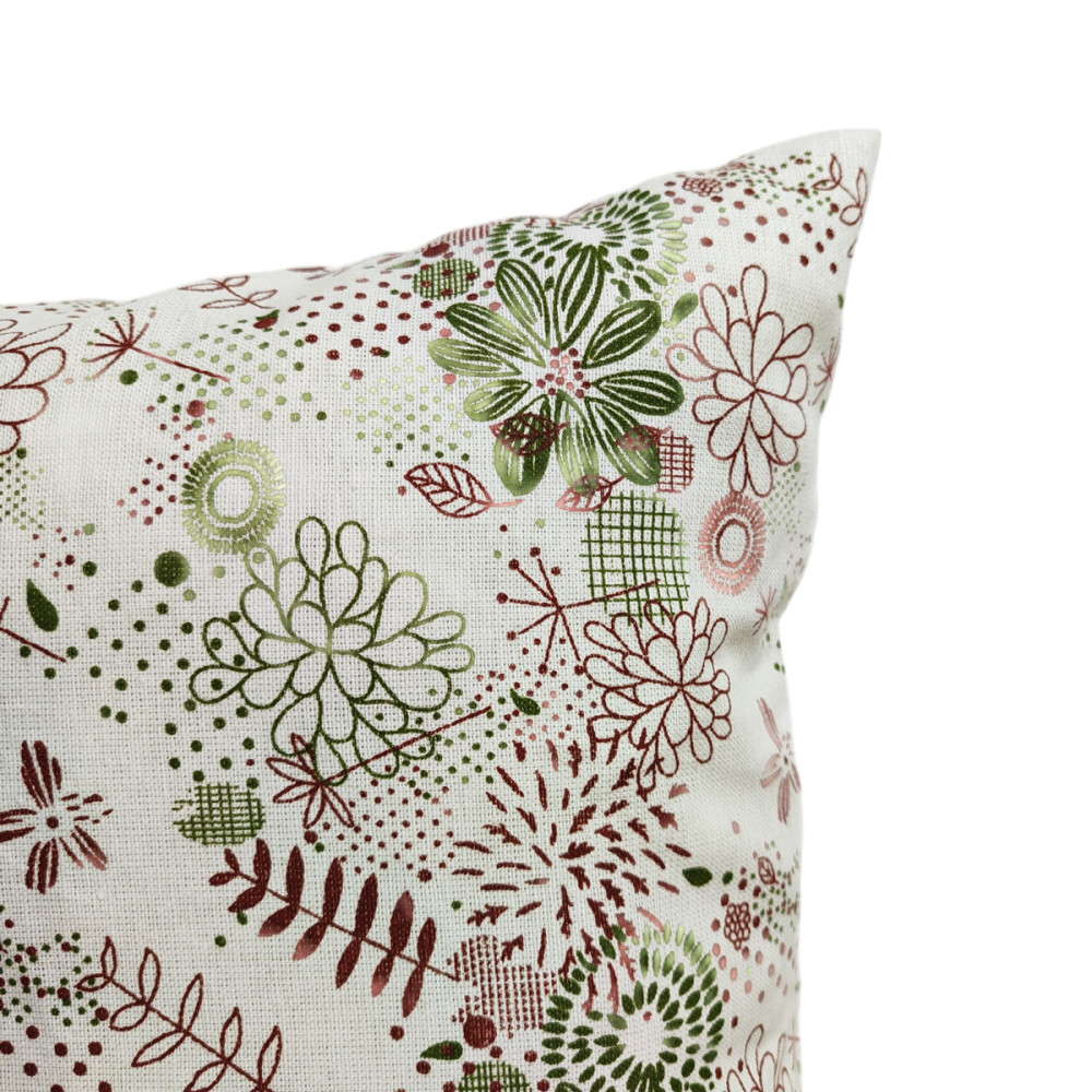 Pillow Emily anti-allergy 100% cotton calico 160 grams 40х60 cm green (2800005126235)