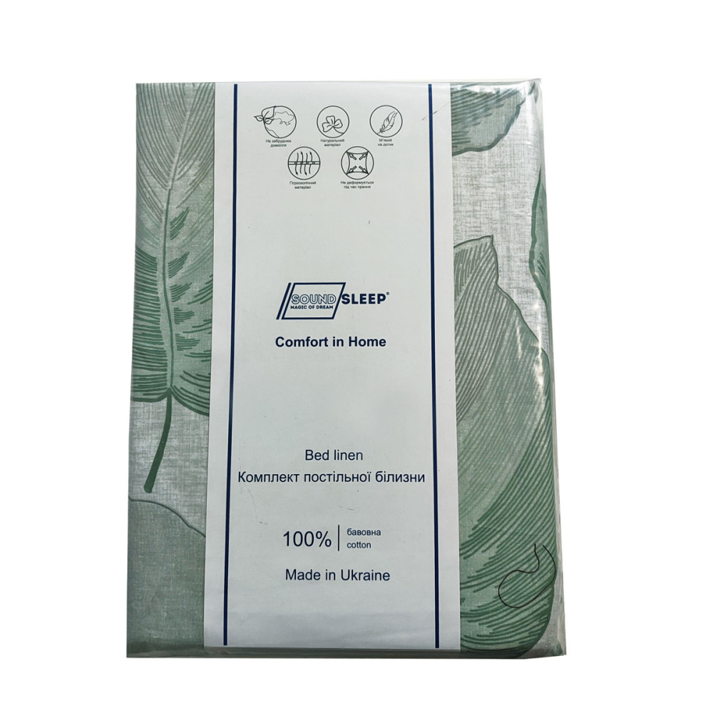 Bedding set SoundSleep Storing ranfors one and a half light green 140x205 cm (2800004971416)