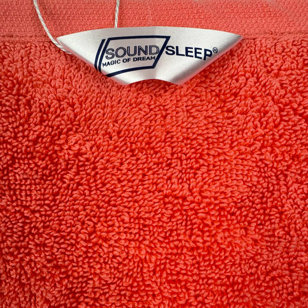 SoundSleep Delicat 3-piece terry towel set with loop 500g peach fluff (2800005052299)