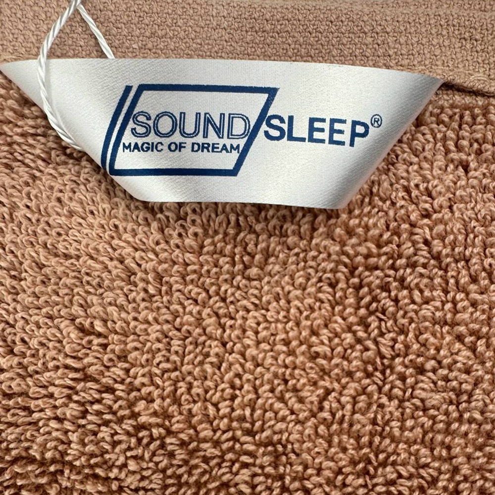 SoundSleep Delicat 3-piece terry towel set with loop 500g beige (2800005052237)