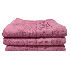 Terry Towel SoundSleep Bamboo 50x90 cm 400g Pink (2800005069990)