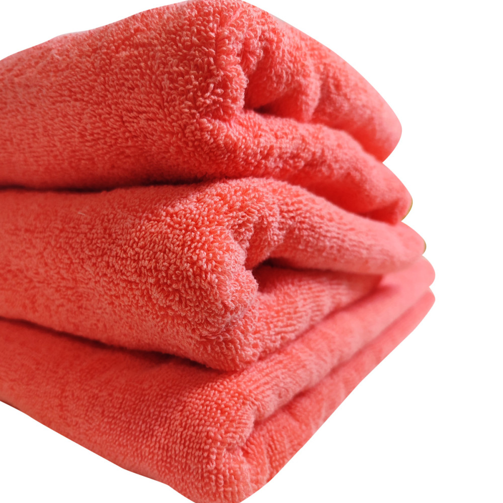 SoundSleep Delicat 3-piece terry towel set with loop 500g peach fluff (2800005052299)
